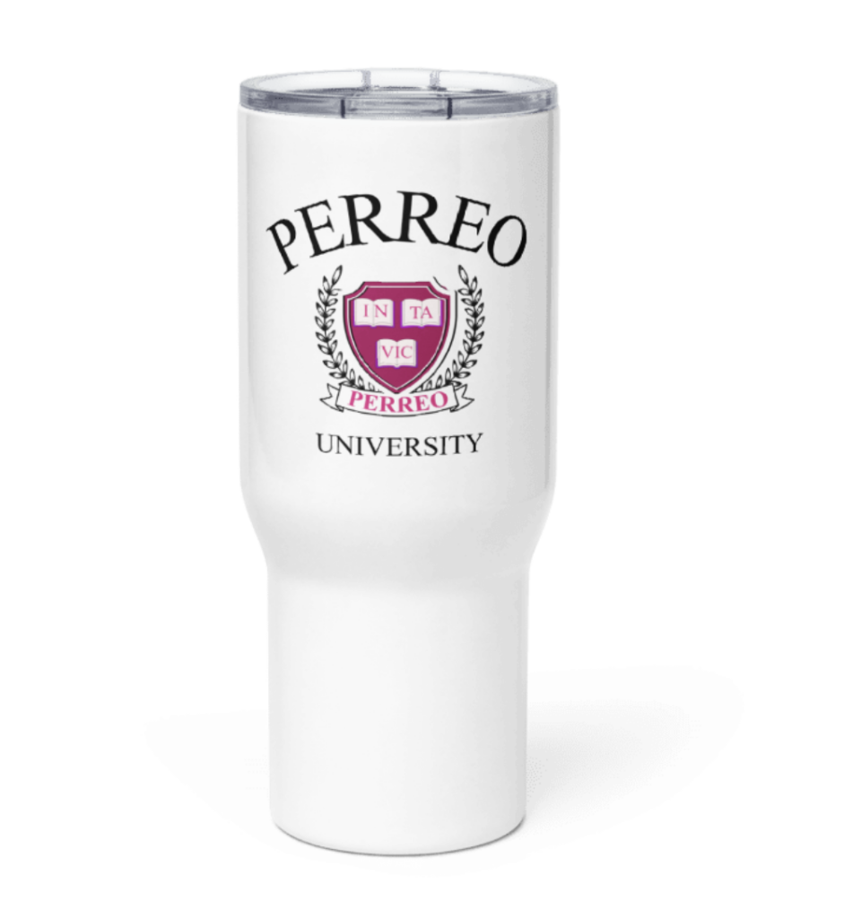 PERREO UNIVERSITY Travel mug