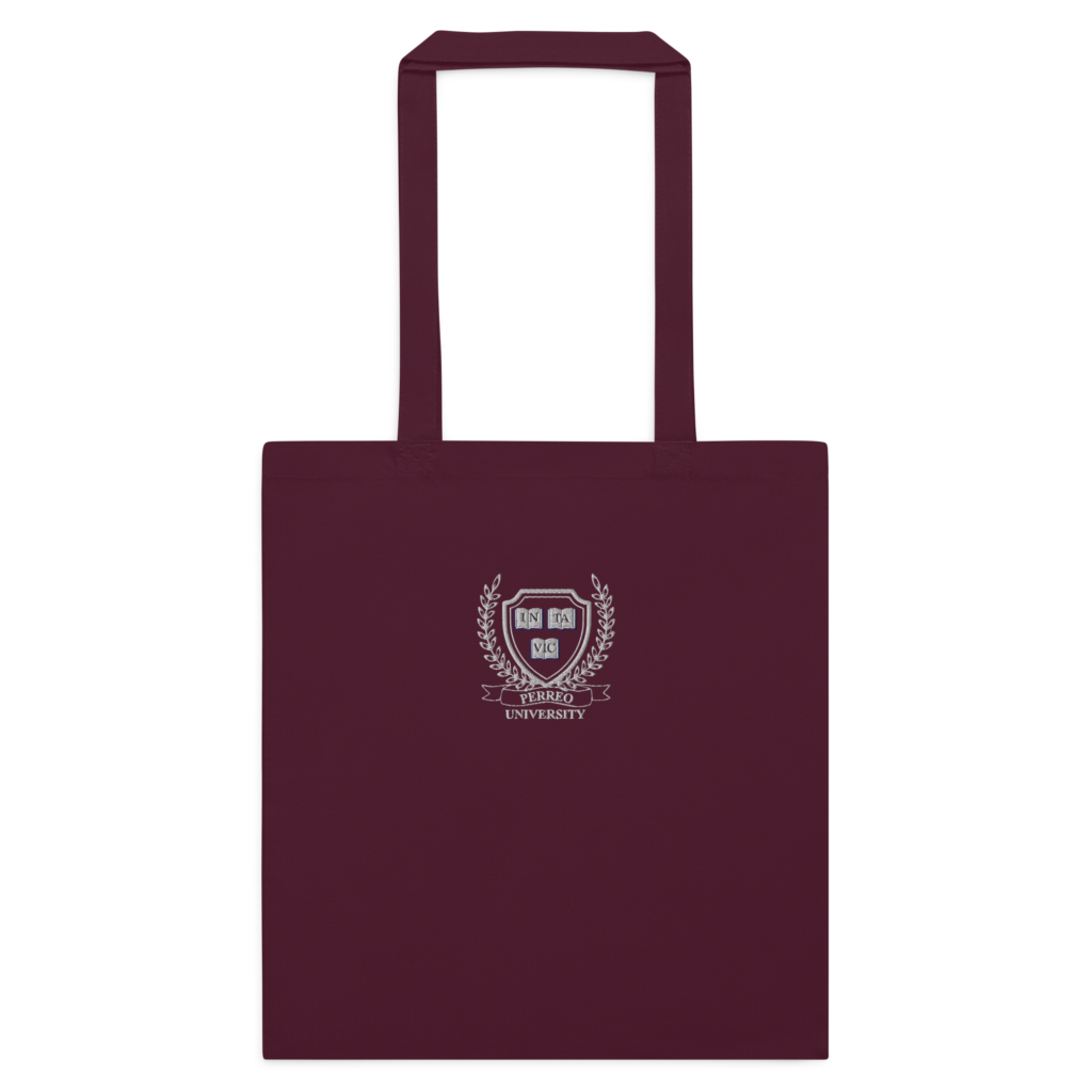 Perreo University tote bag