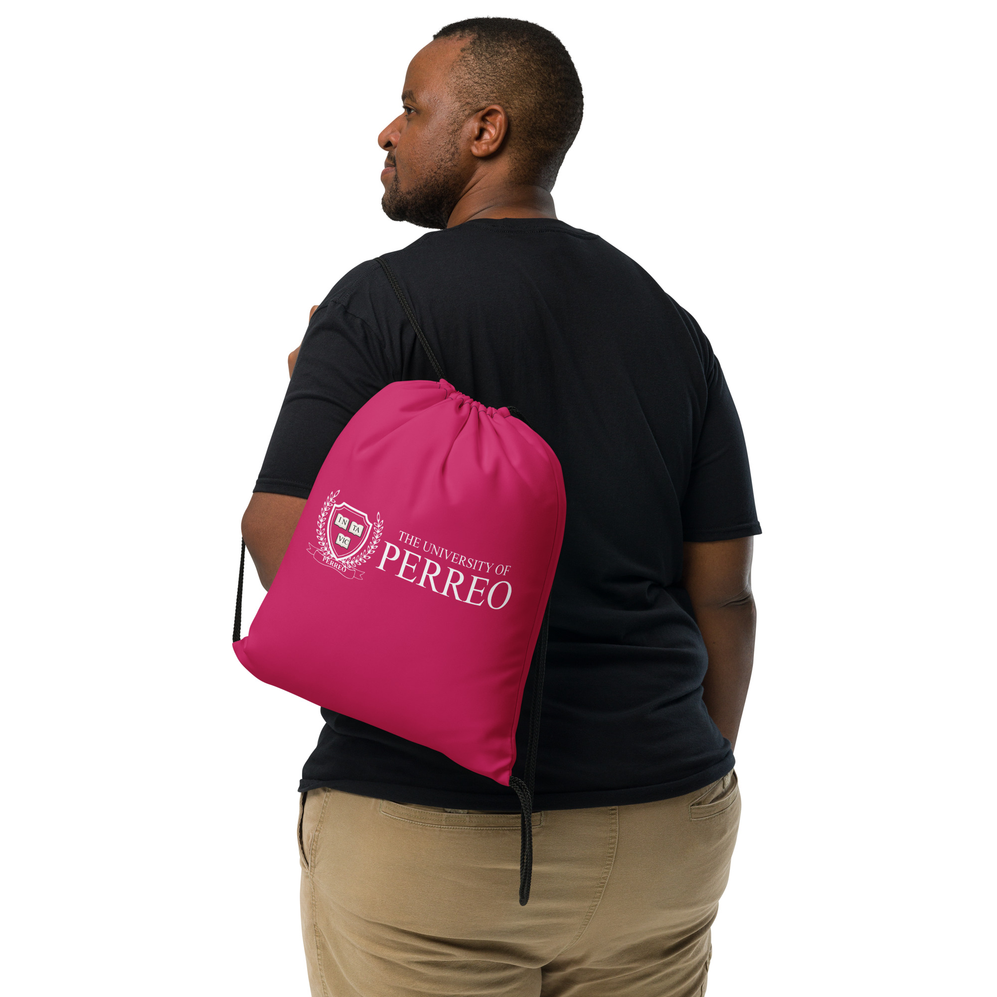 Perreo University Drawstring bag - Image 2