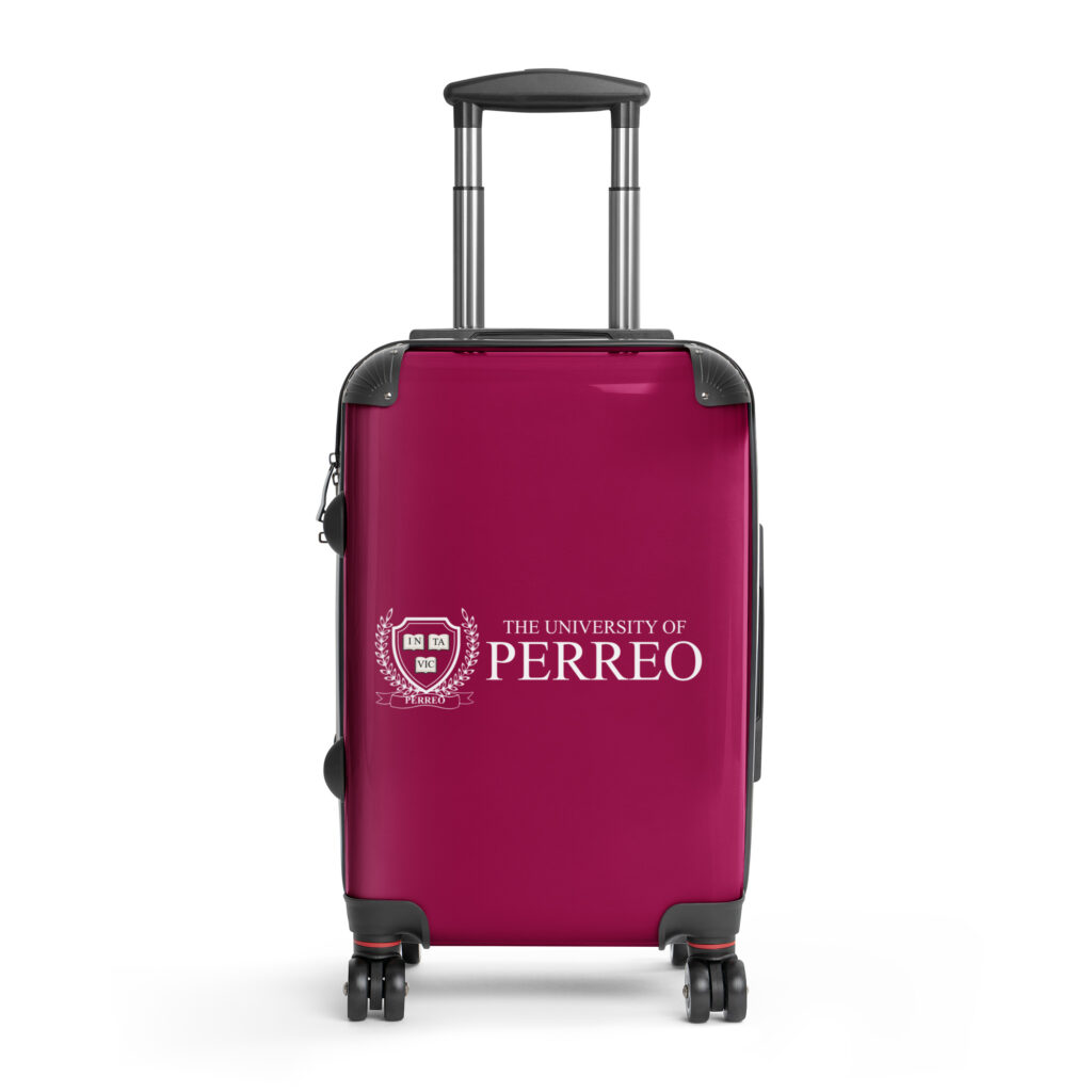 Perreo University Hard-shell suitcase
