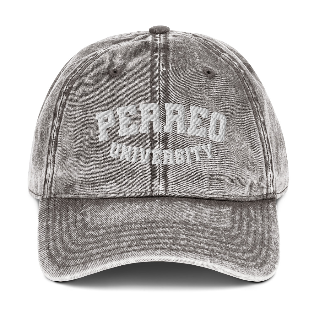 Perreo University Vintage Twill Cap