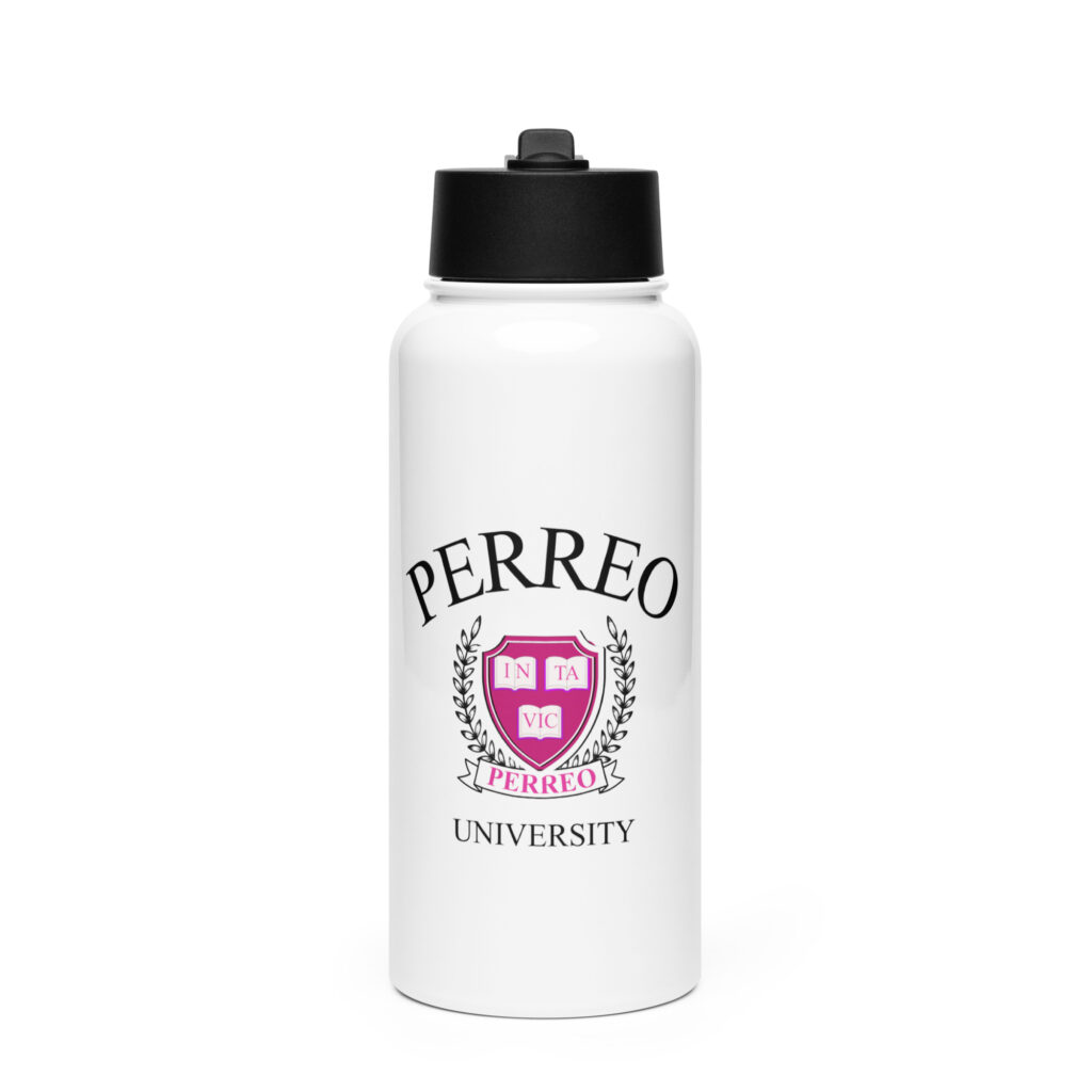 PERREO UNIVERSITY Stainless steel water bottle