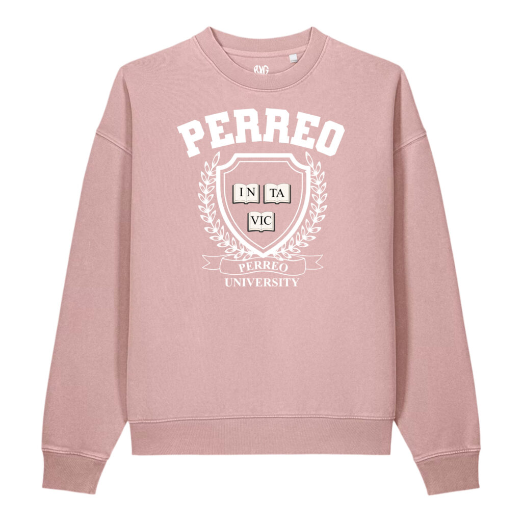 Perreo University Rose Vintage crewneck sweatshirt