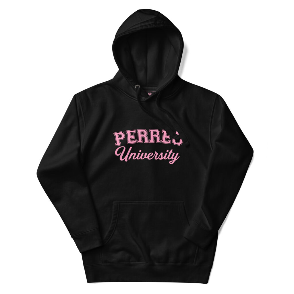 Perreo University Pink Unisex Hoodie
