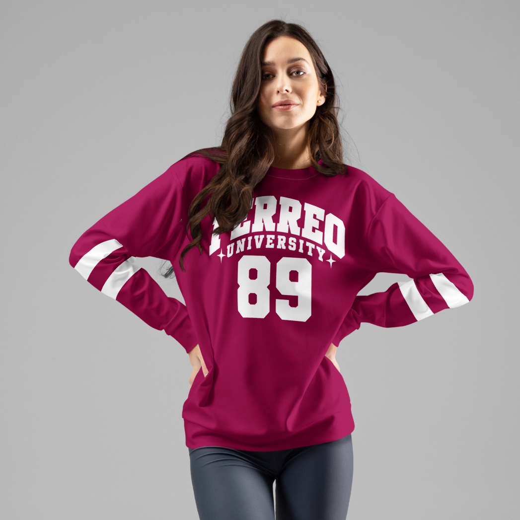 PERREO UNIVERSITY 89 Unisex Sweatshirt - Image 4